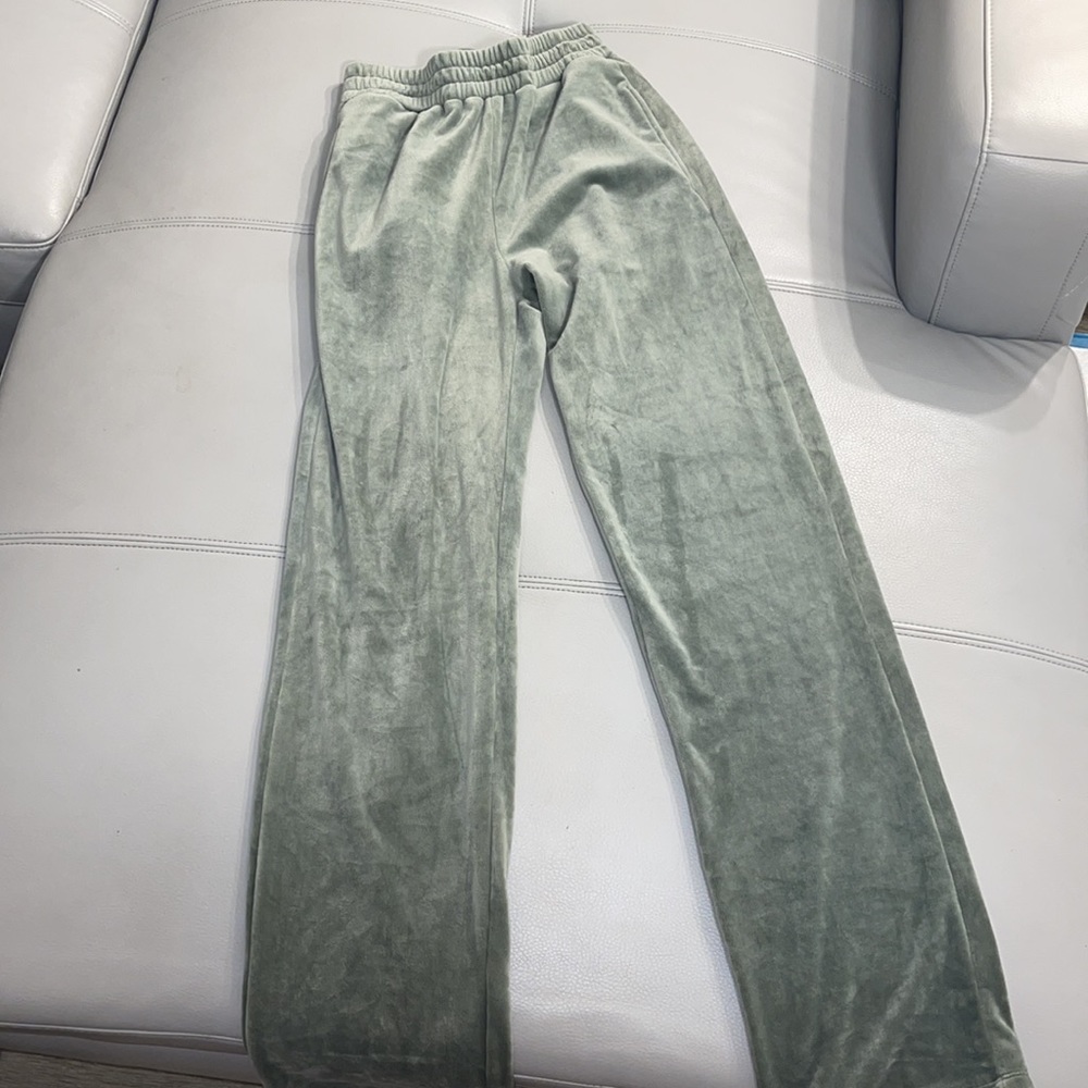 THE ULTIMATE GREEN 3 PIECE VELOUR SET main image 1